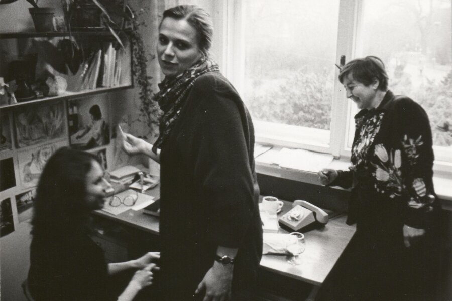 Zleva Lea Vyskočilová, Jitka Vitásková, Jiřina Hockeová